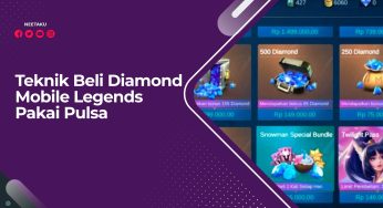 Teknik Beli Diamond Mobile Legends Pakai Pulsa