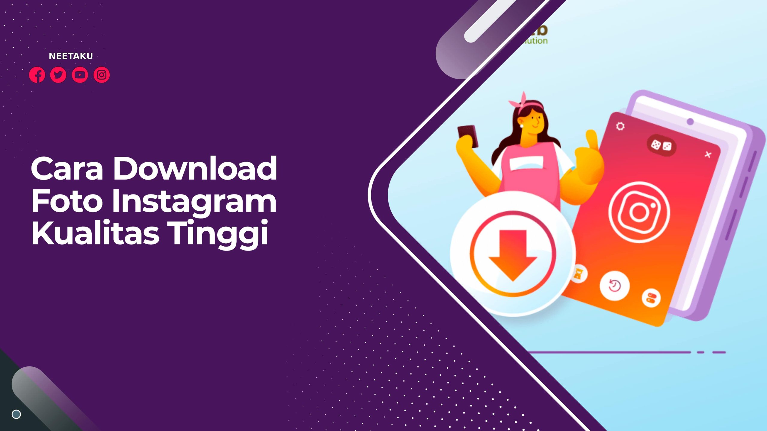 Cara Download Foto Instagram Kualitas Tinggi
