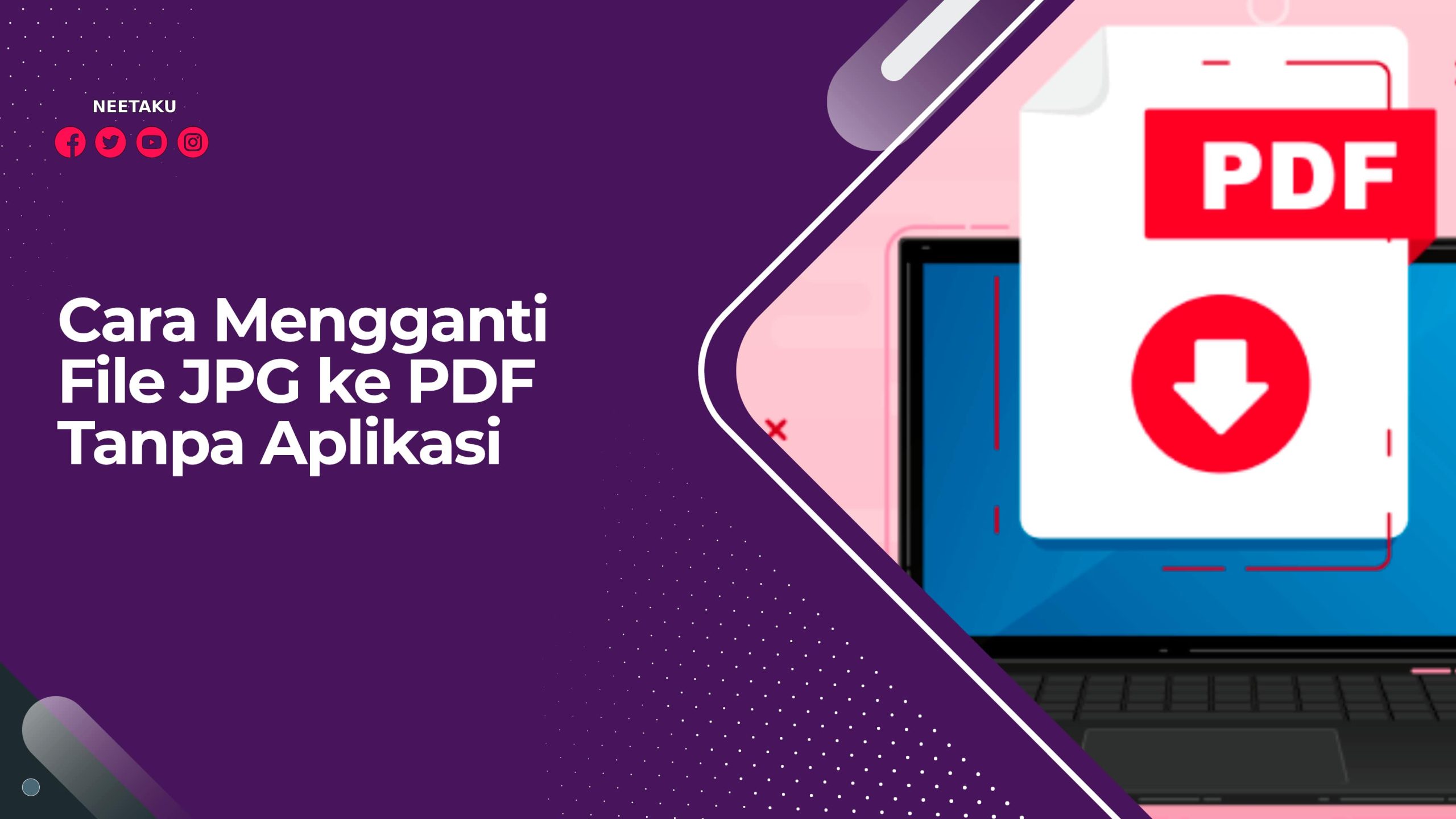 Cara Mengganti File JPG ke PDF